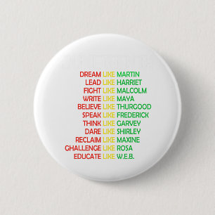 Juneteenth African Independence Day Black Freedom 2 Inch Round Button