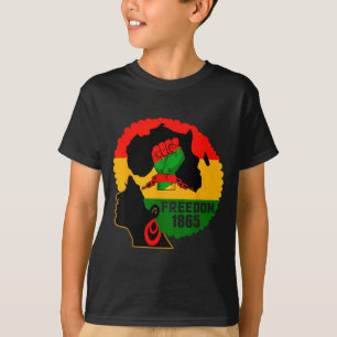 Juneteenth black history celebration freedom T-Shirt