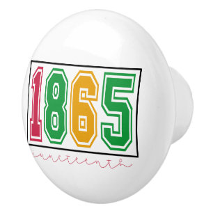 Juneteenth - Black History  Ceramic Knob