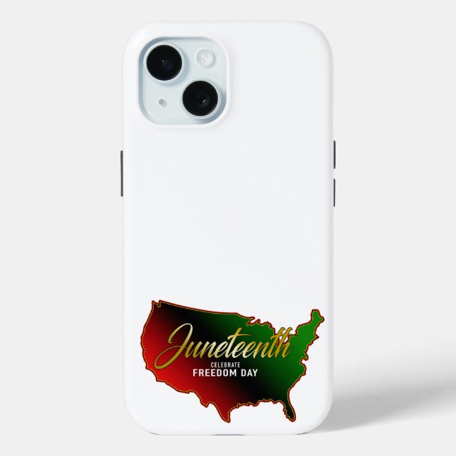 Juneteenth Black Independence Case-Mate iPhone Case (Back)