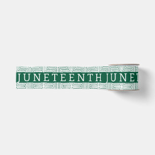 Juneteenth Black Independence Day Holiday Grosgrai Grosgrain Ribbon