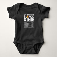 Juneteenth Black King Nutritional Facts Melanin 