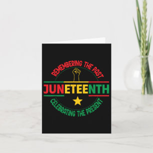 Juneteenth Black Pride Juneteenth Is My Independen Card
