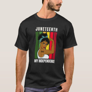 Juneteenth Black Queen Melanin Mother Mom Daughter T-Shirt