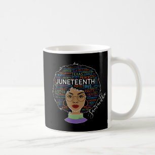 Juneteenth   Black Woman   Black Rights Coffee Mug