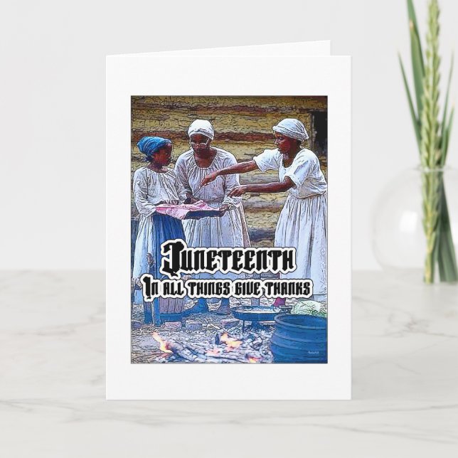 Juneteenth Card (Front)