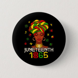 Juneteenth Celebrate African American Freedom Day  2 Inch Round Button