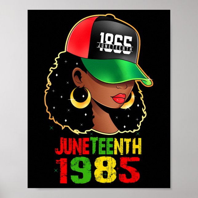 Juneteenth Celebrate African American Freedom Day  Poster (Front)