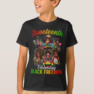 Juneteenth Celebrate Black Freedom 1865 History Mo T-Shirt