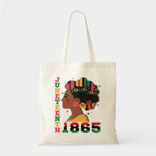 Juneteenth Celebrating 1865 Black African Women Tote Bag