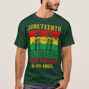 Juneteenth Celebrating Black Freedom 1865 African T-Shirt
