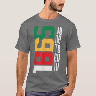 Juneteenth Celebrating Black Freedom 1865 African T-Shirt