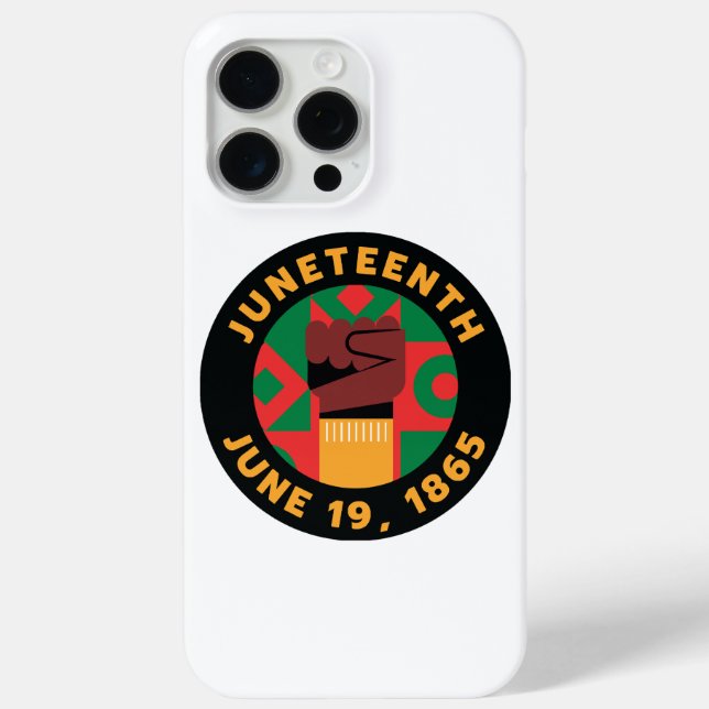 Juneteenth Celebration  Commemorating Freedom and  Case-Mate iPhone Case (Back)