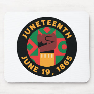 Juneteenth Celebration Commemorating Freedom and Mouse Pad