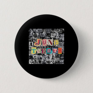 Juneteenth Collage 2 Inch Round Button