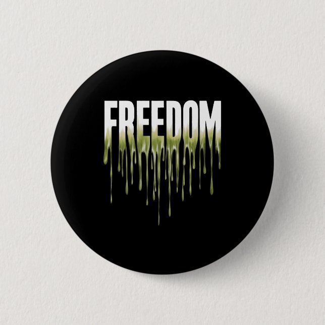 Juneteenth Commemorative  2 Inch Round Button (Front)