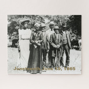 Juneteenth Day 1866: Celebration of Emancipation Jigsaw Puzzle