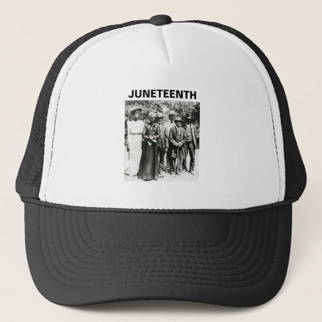 Juneteenth Day 1866: Celebration of Emancipation Trucker Hat (Front)