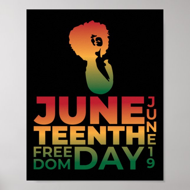 Juneteenth Day Celebrate - Juneteenth Freedom Day  Poster (Front)