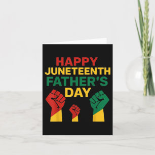 Juneteenth Father’s Day Black Pride Celebration,da Card