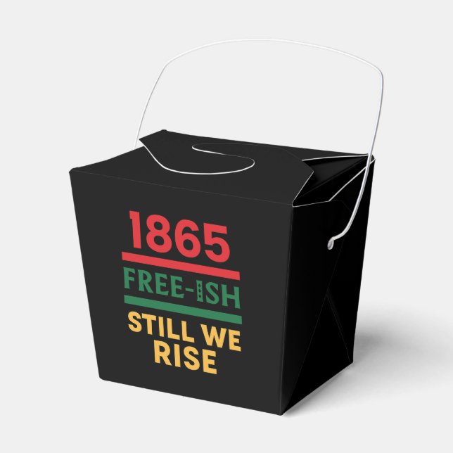 Juneteenth Favor Box (Front Side)