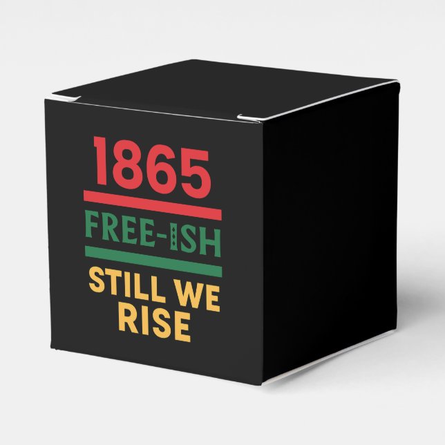 Juneteenth Favor Box (Front Side)