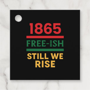 Juneteenth Favour Tags