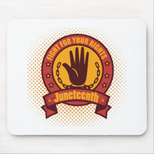 Juneteenth fight for your rights mouse pad