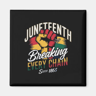 Juneteenth For African American Freedom 1865  Magnet