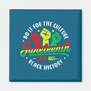 Juneteenth freedom day african june 19th black magnet