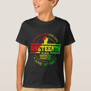 Juneteenth freedom day black american pride men T-Shirt