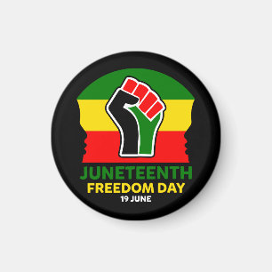 Juneteenth Freedom Day Black History Magnet