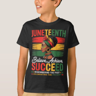 Juneteenth freedom day black pride melanin power T-Shirt