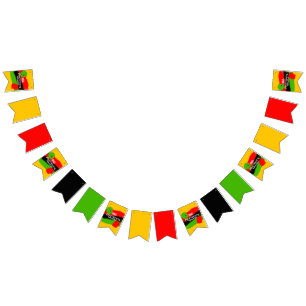 Juneteenth Freedom Day Celebration 1865 Bunting Flags