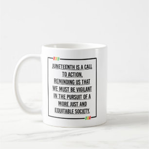 Juneteenth, Freedom of African American. Coffee Mug