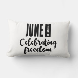 Juneteenth, Freedom of African American. Lumbar Pillow