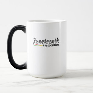 Juneteenth, Freedom of African American. Magic Mug