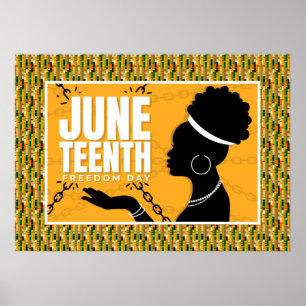 Juneteenth Freedom Poster