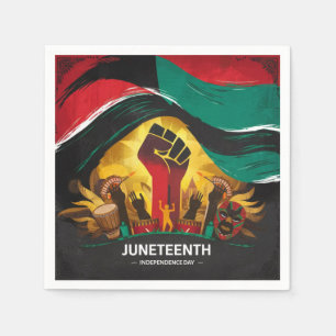 Juneteenth Independence Day  Napkin