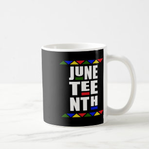 Juneteenth Independence Day Retro Celebration Coffee Mug
