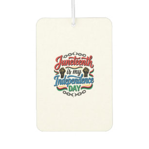 Juneteenth Independence Day Vintage Shirt Design_1 Air Freshener