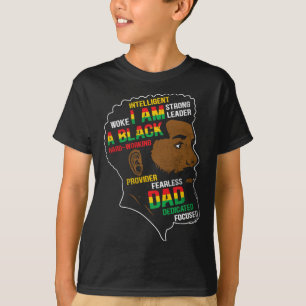 Juneteenth Is My Independence Day Black Dad Father T-Shirt