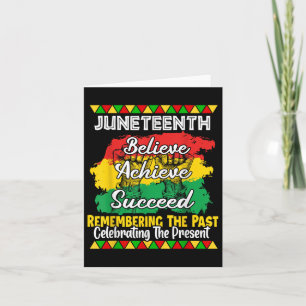 Juneteenth Is My Independence Day Black Pride  Card