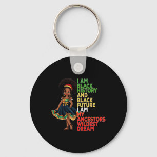 Juneteenth Is My Independence Day Black Women Kid  Keychain