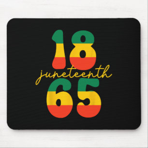 Juneteenth Is My Independence Day Kid Black Men Wo Mouse Pad