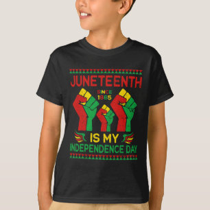 Juneteenth Is My Independence Day Since 1865 Men W T-Shirt