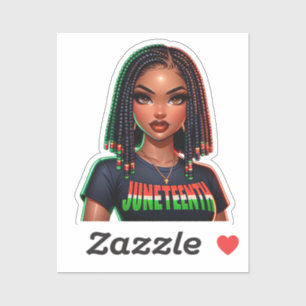 Juneteenth Joy Sticker 