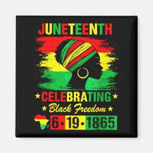 Juneteenth june 19th 1865 american african  magnet