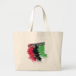 Juneteenth Large Tote Bag