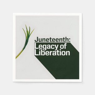 Juneteenth Legacy of Liberation Napkin